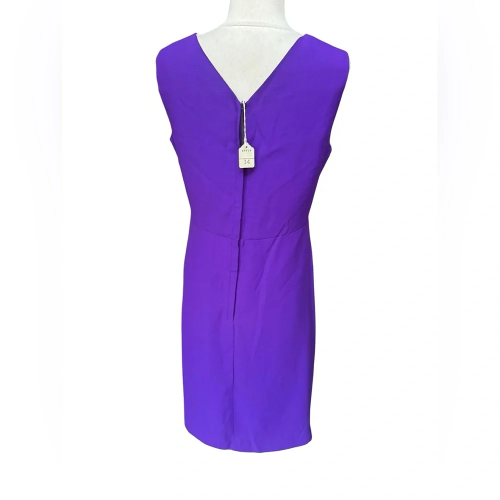Deadstock 1960s Sleeveless, Prominent Beaded & Rhinestone Embellishment Shift Dr